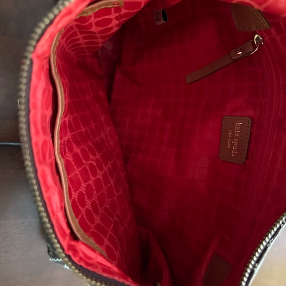 NWOT kate spade Classic Noel Flat 'Serena' Shoulder Handbag, Signed bottom, hobo - Picture 13 of 13